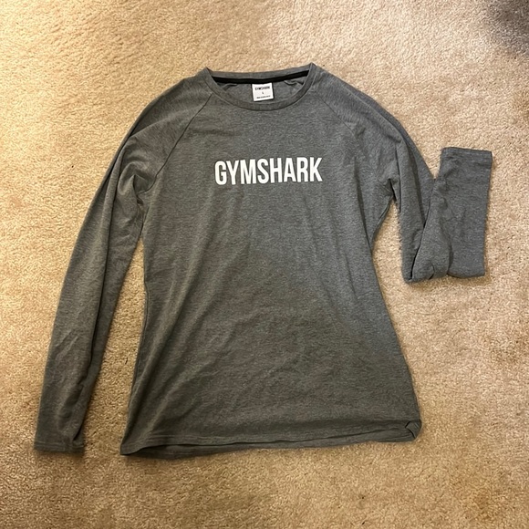 Gymshark Shirts Gymshark Long Sleeve Shirt Mens Mediumlarge Poshmark